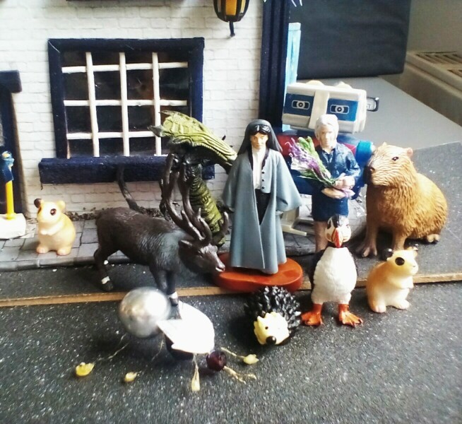 The Bluestocking: To the moon and back gerbil style.