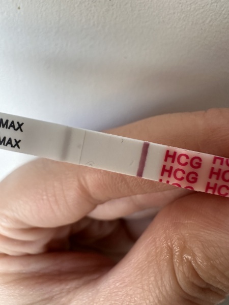 Evap line or faint positive?