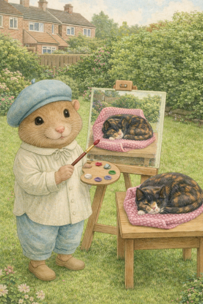 Part 2. Our blanket making for lovely waffle heads into its final stages.