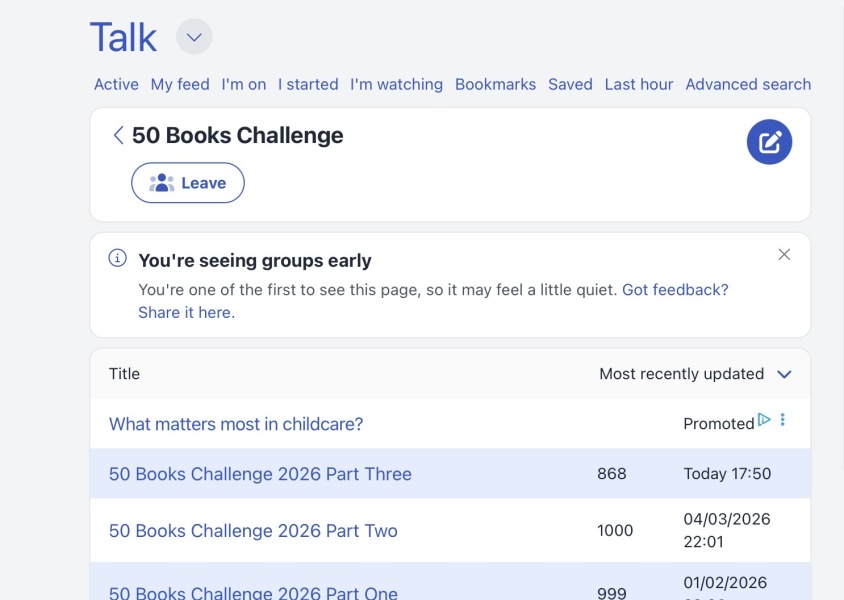 50 Books Challenge 2026 Part Three
