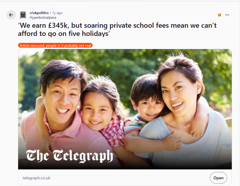 Something not right about this 'news' story