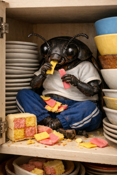 Part 2. Our blanket making for lovely waffle heads into its final stages.