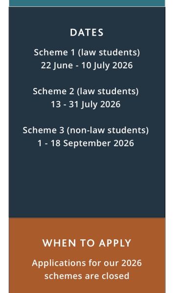 Law/ Degree/ A-level - employment