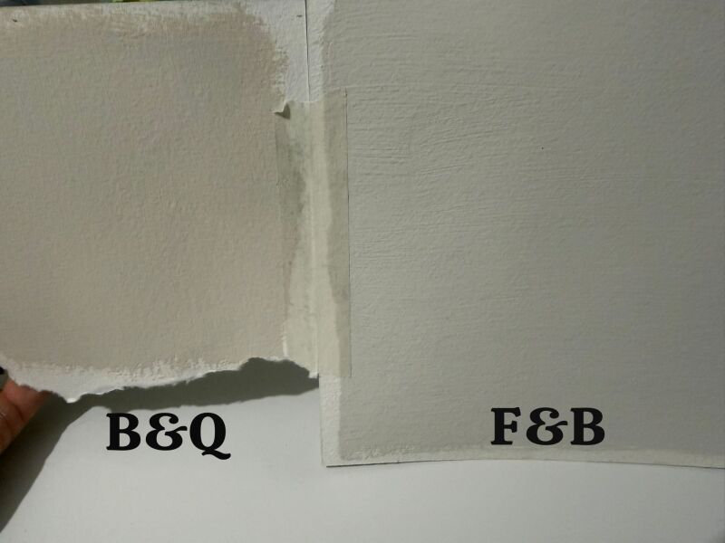 Help! F&B slipper satin sample vs valspar gone wrong!