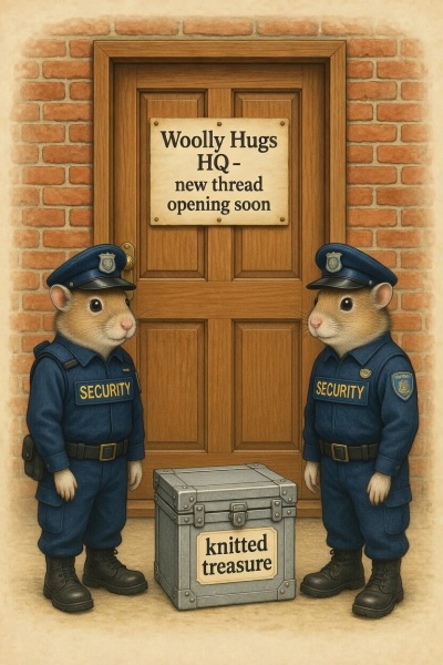 Woolly Hugs. A blanket for lovely wafflenose who has tragically lost her daughter. Can you help us please?