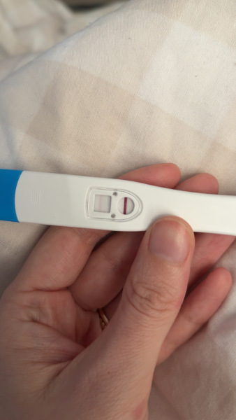 Positive pregnancy test at 6DPO