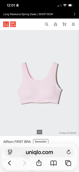 Advice on first bras for a 10-year-old who still wears vests