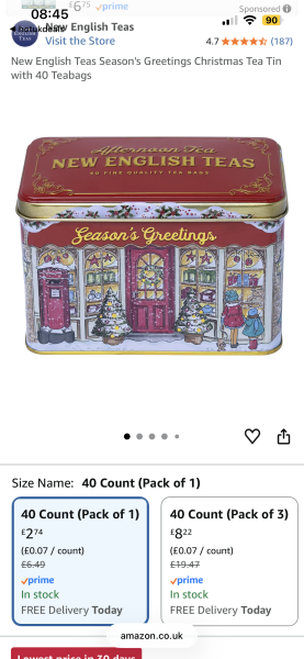 Christmas bargain prequel thread 1