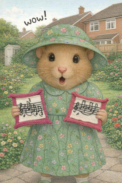 Part 2. Our blanket making for lovely waffle heads into its final stages.