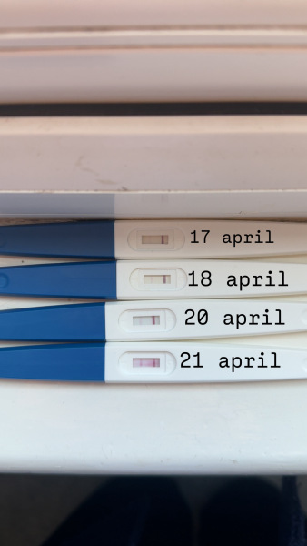 Inconsistent pregnancy test results