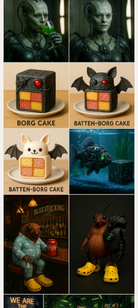 The Bluestocking: To the moon and back gerbil style.