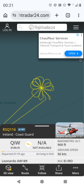 Storm Dave - Flightradar - especially Leeds Bradford.