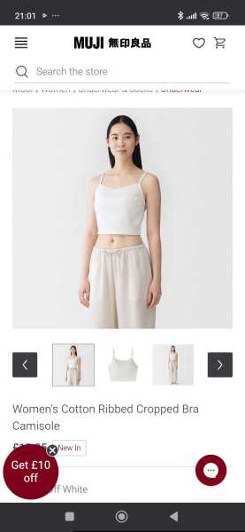 Sensory friendly bra top