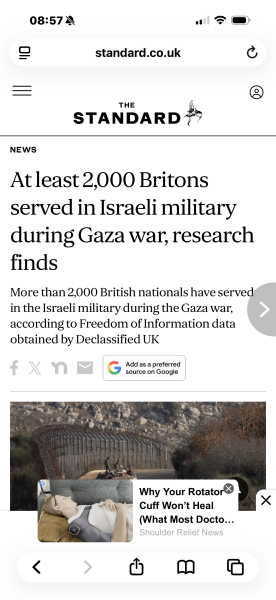 Rising anti swmtism in the UK....do we really need to crack down I n the Iran regime Hamas supporting mobs?