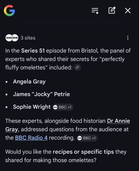 The Kitchen Cabinet, Bristol - omlette video on YouTube