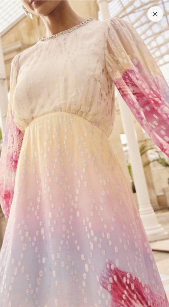 Is the top too white as a wedding guest dress?