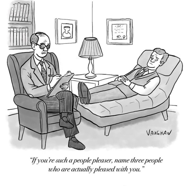 How would you describe a people pleaser?