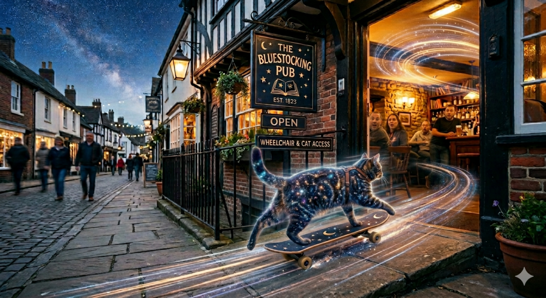 Bluestocking Women's Pub - cheapest bar on the internet.