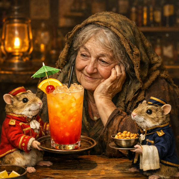 The Bluestocking: To the moon and back gerbil style.