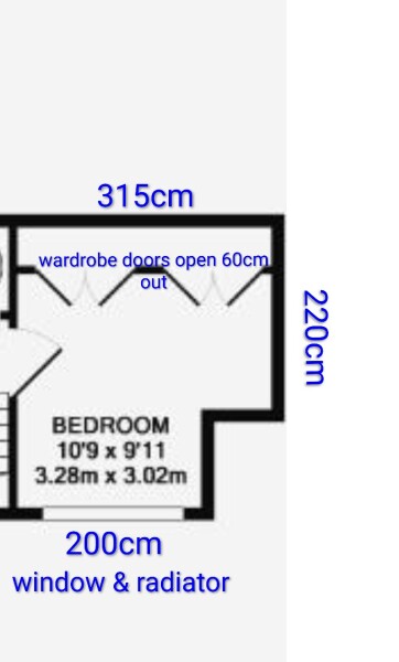 How can I fit a single bed into my son's bedroom?