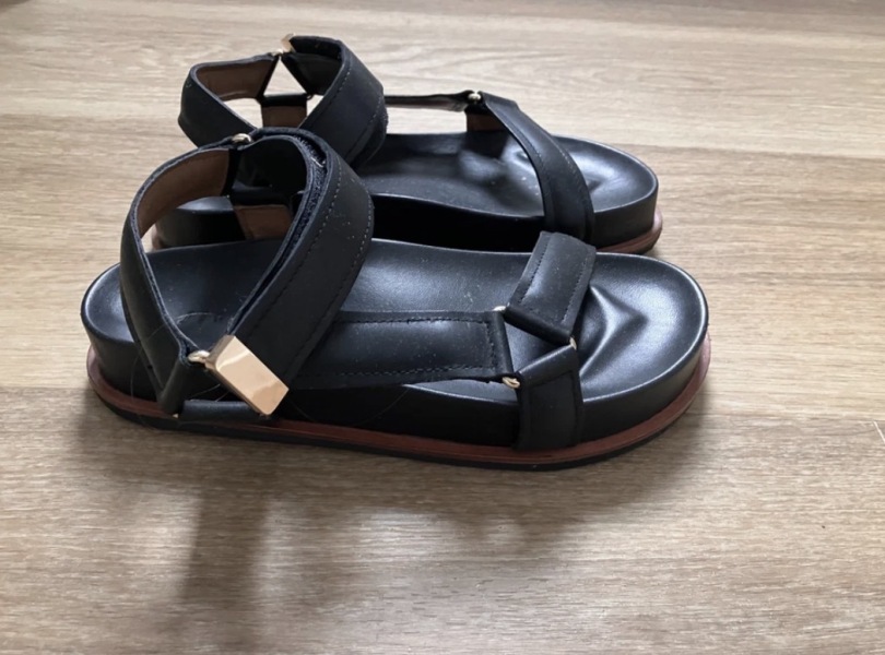 Flat sandals with straps that don't make me look like I'm 80