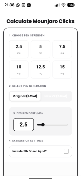 Will new pens without the bonus dose work in the same way re clicks per dose?