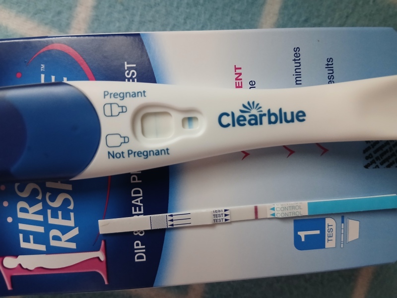Confused by mixed early pregnancy test results, faint positive then negative