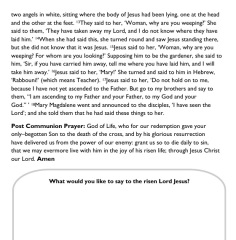 Sharing Sunday services