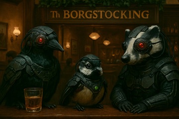 The Bluestocking: To the moon and back gerbil style.