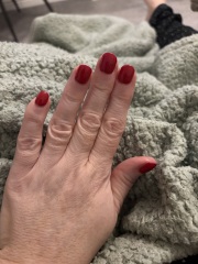 Shellac/biab/acrylic or natural painted nails