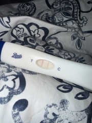 Is this lighter pregnancy test line at 23 DPO a dye stealer