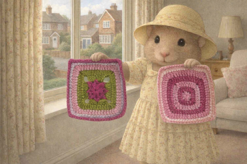 Woolly Hugs. A blanket for lovely wafflenose who has tragically lost her daughter. Can you help us please?