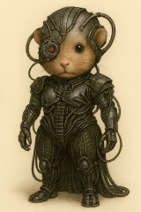 The Bluestocking: To the moon and back gerbil style.