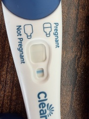 Could these Clearblue tests be early positives or just indents?