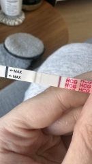 Evap line or very faint positive?