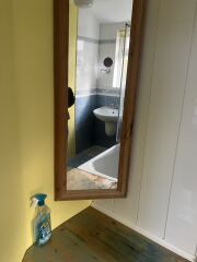 Decluttering bathroom and bedroom