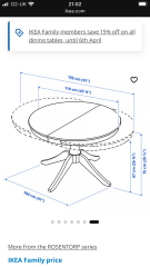 Dining chair suggestions for a black Rosentorp table and neutral room