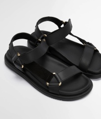 Flat sandals with straps that don't make me look like I'm 80