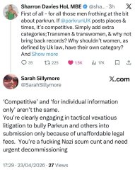 The Women's Sports Union legal action - 9 sports including parkrun