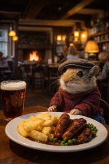 The Bluestocking: To the moon and back gerbil style.