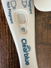 Could these Clearblue tests be early positives or just indents?