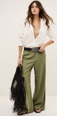 Casual outfit ideas for an apple-shaped figure? Please help me!