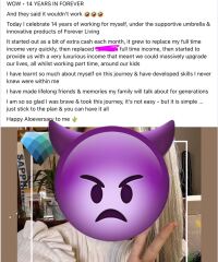 BOTWATCH 91!!! Yes there have been that many threads! MLM is dying but we are still watching and sadly there are still many victims. 99.6% of participants in these “legal” schemes lose money but they are STILL being promised the world by MLM. And