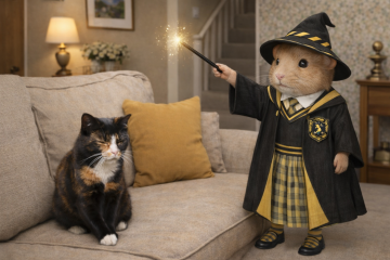 Part 2. Our blanket making for lovely waffle heads into its final stages.