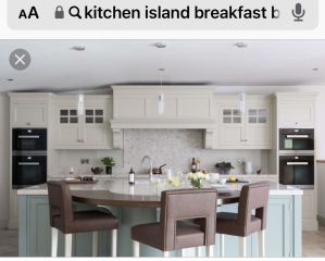 To have a kitchen island in a small kitchen?