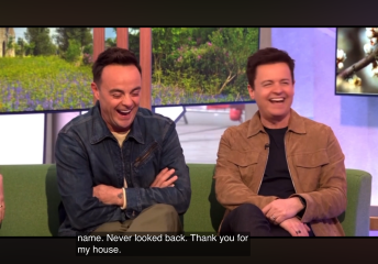 Goodness me, can Ant & Dec only afford one bottle of hair dye between them (🤣lighthearted)