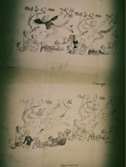 Limited edition Quentin Blake poster supporting Counterpoints Arts and Refugee Week