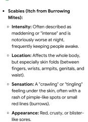 Itchy eyelids, armpits, genitals… help
