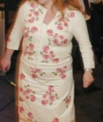 Is the top too white as a wedding guest dress?