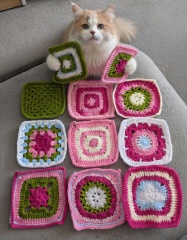 Woolly Hugs. A blanket for lovely wafflenose who has tragically lost her daughter. Can you help us please?